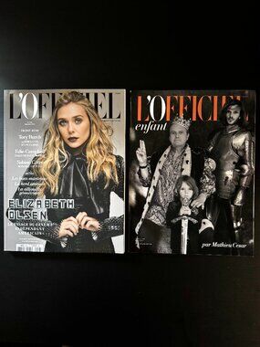 L'OFFICIEL French Fashion Magazine September 2015 #998 + Kids Supplement NEW
